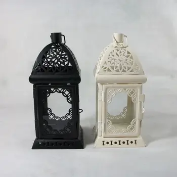 Europos Klasikinių Senovinių Kaustytomis Geležies Žvakidė Stiklo Kabo Žvakių Laikikliai Senovinių Vestuvių Namų Patalpų Įrengimui Skirti Dirbiniai Sconce