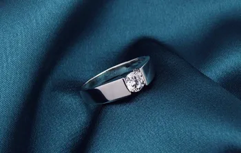 2016 naują atvykimo aukštos kokybės 925 sterlingas sidabro cirkonis kristalų mėgėjams'couple žiedai, papuošalai, dovana lašas laivybos