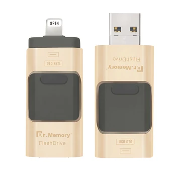 Karšto Pardavimo Žaibo Micro USB ir USB 2.0 3 In 1 USB Falsh Ratai 