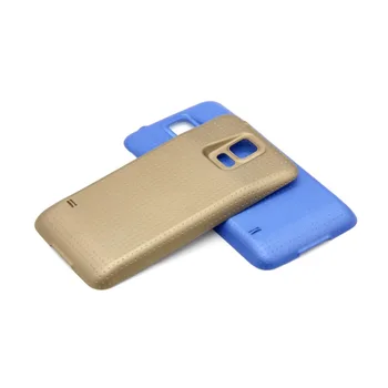 S5 Išplėsta Baterijos 5600mAh 3.85 V Papildomo Akumuliatoriaus Samsung Galaxy S5 i9600 G900 Pakeitimo NFC Baterijos+2 Apimti Atvejus, Mėlyna-Gold