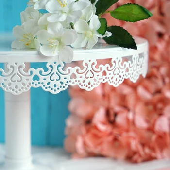 SWEETGO Nėrinių tortas stovi 10/12 colių minkštas tortas dekoravimo priemonės vestuves bakeware nuotakos dušas caketable