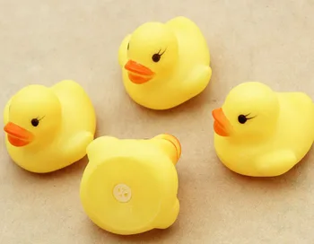 2017 naujas arrivel Gumos Ančių Ducky Duckie Baby Shower Gimtadienio Džiaugtis Žaislų Didmeninė Nemokamas pristatymas