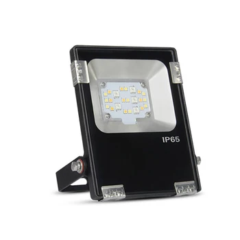 Milight 10W RGB+BMT LED Potvynių šviesos, IP65 Vandeniui AC86-265V Lauko Apšvietimas, Sodo FUTT05 2.4 G 8 zonos nuotolinio