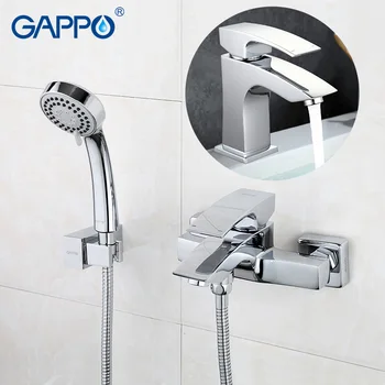 GAPPO santechnikos įranga, vonios kambario maišytuvai sienos montuojamas vonios maišytuvas baseino maišytuvas 