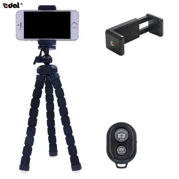 EDAL Aliuminio Lydinio Nešiojamų ir Aukščio Trikojis Stovas Laikiklis iPhone/Telefoną/Fotoaparatą su universaliu Įrašą ir Nuotolinio