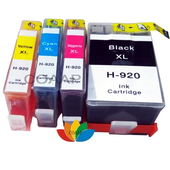 4 rašalo HP920 920XL 920 suderinama rašalo kasetė hp officejet 6000A 6000 6500 7000 6500A 7000A 7500 7500A visą rašalo spausdintuvui