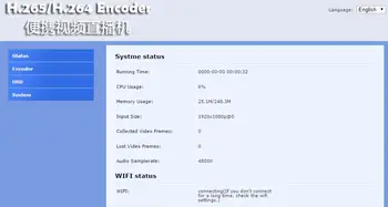 H. 265 HEVC wifi HDMI Video Encoder Transliacijos encoder HDMI Siųstuvas live Transliacijos encoder belaidžio H265 iptv encoder