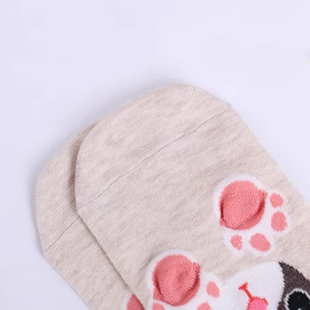 LNRRABC Cute Kačių Harajuku Spalvotų Gyvūnų Dizaino Moterų Atsitiktinis Medvilnės Įgulos Kojines, Trumpos Kojinės Mergaitėms Lašas Laivybos