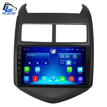 3G/4G ju navigacijos dvd android 6.0 sistemos stereo Chevrolet aveo sonic 2011-2013 metų automobilio gps multimedijos grotuvas radijas