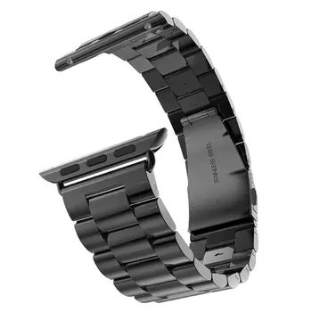 Nerūdijančio Plieno, Riešo Dirželis, Apple Watch Band Klasikinė Sagtis Pakeitimo Apyrankės už iWatch Serija 1 2 3 Watchband