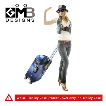 Dispalang mados natų spausdinimo 18-30 colių lagaminą apsaugos nuo dulkių dangtelis ruožas bagažo padengti kelionės vežimėlio atveju padengti