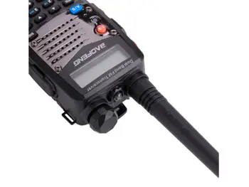 Baofeng UV-5RA+ PLIUS Walkie Talkie Dual Band Cb Patogu Medžioklės Radijo Imtuvas Su Headfone UHF 400-470MHz VHF136-174MHz