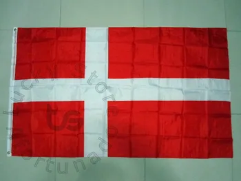 Danijos vėliavos Banner Nemokamas pristatymas 90*150cm Kabo valstybinė vėliava Danija Namų Puošybai Danijos vėliava