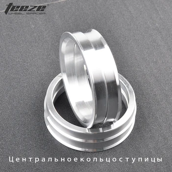 4Pieces/set Aliuminio varantys centras hub žiedai OT 74.1 ID 65.1 automobilių reikmenys nuotakyno orientuotas žiedai nemokamas pristatymas