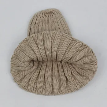 Žieminės Kepurės Moterims, Vyrams, Megzti Beanie Dryžuotas vientisos spalvos Kepurė Mergaitėms Prekės Skrybėlę Moterų Porų Šiltos Kepurės ausis Paprastas stilius