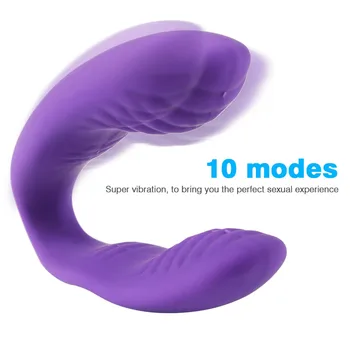 MLSice U G Tipo Vietoje Vibratorius Kiaušiniai Moterų USB Įkrovimo Vandeniui 10 Greitį Silikono Suaugusiųjų Erotinis Sekso Žaislai Poroms
