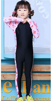 Berniukų ir Mergaičių Vienos vienetų Maudymosi kostiumai Vaikams, Ilgas Rankovėmis maudymosi kostiumėlį Vaikų Ilgos Kelnės Kostiumas Paplūdimio, skirtas 3-10 Metų