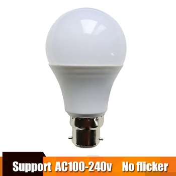 Nekilnojamojo Power LED Lemputė E27 LED Lampada Ampulä-Bombilla 3W 5W 9W 7W 12W 15W, B22, LED Lempa 220V Šalta/Šilta Balta Led Prožektorius