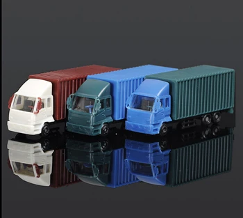 1/200 Masto architektūros modelis plastikinių miniatiūrų Modelio sunkvežimis Spalvos sunkvežimių Van