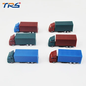 1/200 Masto architektūros modelis plastikinių miniatiūrų Modelio sunkvežimis Spalvos sunkvežimių Van