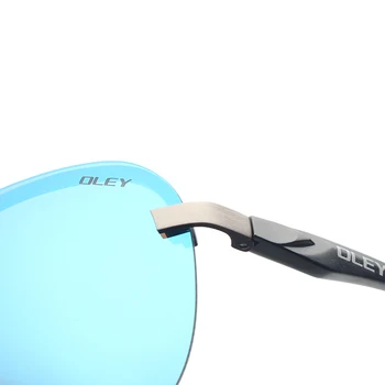 OLEY Aliuminio Magnio Poliarizuoti Akiniai nuo saulės Vyrams Vairuotojo Veidrodėlis Saulės akiniai Vyrų Žvejybos Moterų Akiniai Vyrams YA143