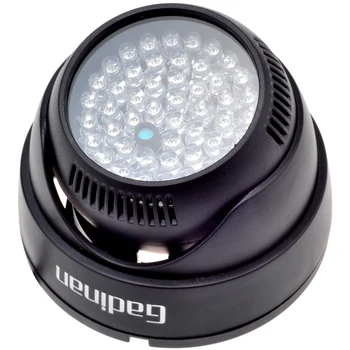 GADINAN 12V 48 LED lemputė Šviesos IR Infraraudonųjų spindulių Naktinio Matymo Padėti LED Lemputė ABS Plastiko Korpusas VAIZDO Stebėjimo Kamerą