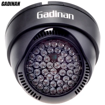 GADINAN 12V 48 LED lemputė Šviesos IR Infraraudonųjų spindulių Naktinio Matymo Padėti LED Lemputė ABS Plastiko Korpusas VAIZDO Stebėjimo Kamerą