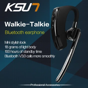 Walkie Talkie Per Bluetooth V3.0 Rankų Baofeng TR Ausinių Mikrofoną, mobilusis telefonas, USB Įkrovimą, Walkie Talkie per Bluetooth 