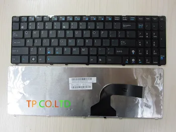 NAUJO Nešiojamojo kompiuterio Klaviatūrą su Rėmu Asus X54 X54C X54H X54HR X54HY X54L X54LY X54XI JAV black nemokamas pristatymas