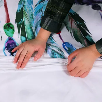 Fanaijia Bohemijos šalikas patalynės komplektai Dreamcatcher pūkinė Antklodė Padengti rinkinys su užvalkalas 3pcs karalienės dydžio Namų tekstilės