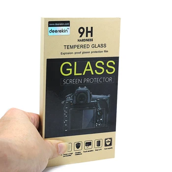 2x Lipnios 0,3 mm Stiklo LCD Screen Protector Canon EOS 1200D / Sukilėlių T5 / 1300D 2000D / Sukilėlių T6 / Kiss X70 X80 X90