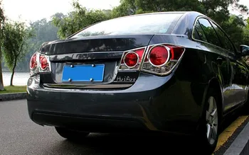 Naujas ABS Chrome Galiniai Šviesos Lempos Dangtelio Apdaila 4pcs Už Chevrolet Cruze Sedanas 2009 2010 2011 2012 2013