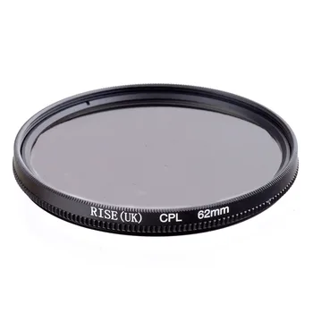 UV+CPL+FLD+ND4 Neutralaus Tankio Fotoaparato Filtrų Rinkinys Optinio Stiklo 62mm Canon Nikon Sony, Fuji DSLR&objektyvo gaubtu ir Dovanos