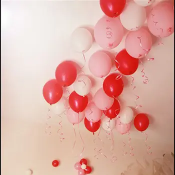 100 taškų/pak nuimamas oro balionas, klijai vestuvių, gimtadienio Dekoracijas priedą folija balionų šalies prekių