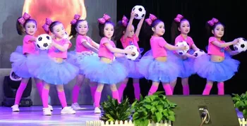 Moderniojo džiazo šokio kostiumų mergaitė berniukų china viršuje, salsa, sijonai, hip-hop šokio kostiumai vaikams, vaikų cheerleader kostiumai, šokių drabužiai