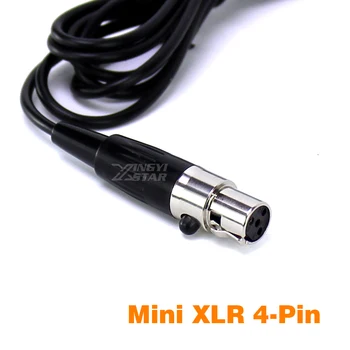 Mini XLR 4 Pin TA4F iki 6,5 mm 1/4