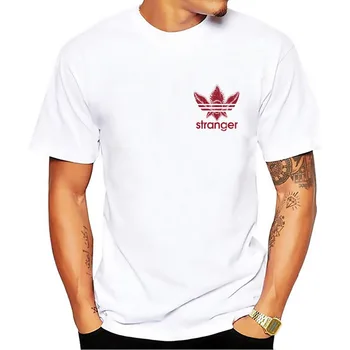 SVETIMAS DALYKŲ Chompe monstras ženklelis marškinėliai VYRAMS naujas baltos spalvos Atsitiktinis marškinėlius homme Plus Size KEISTA t-shirt, jokių klijų jausmas