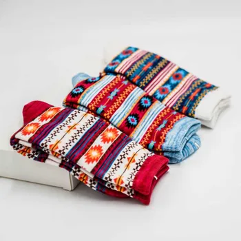[COSPLACOOL] Rudens žiemos Japonija Retro Britų stiliaus medvilnės Krūva, krūvos kojines storas moterų kojinės mados tendencija Ryškiai chaussettes