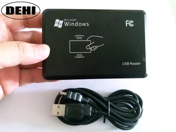 30pcs USB Perskaityti 8 skaitmenų RFID Skaitytuvai Bekontaktis Artumo Smart Card 125KHz EM4100 TK4100 Skaitytuvas