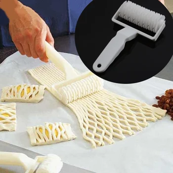 Balto plastiko užskaitos turas peilis tešlos duona, pyragai, bandelės, biskvitai, picos kepimo pyrago kepimo procesą viryklės Kepimo grotelės įrankis