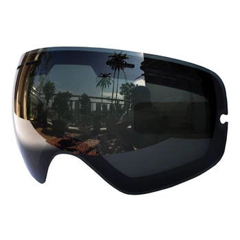 Objektyvas slidinėjimo akiniai snow-3100 anti-rūko UV400 didelių sferinių snieglenčių sportas akiniai akiniai