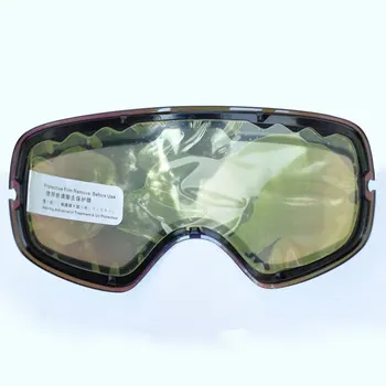 Objektyvas slidinėjimo akiniai snow-3100 anti-rūko UV400 didelių sferinių snieglenčių sportas akiniai akiniai