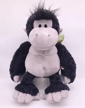 Candice guo! Nici pliušinis žaislas įdaryti lėlės mielas riebalų orangutan gorila black King Kong valentino dieną kalėdų dovana 1pc