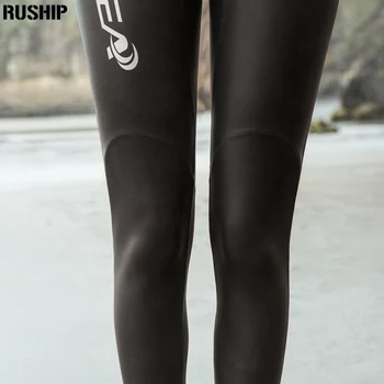 Aukštos kokybės 3mm Moterų Triatlonas ryklio odos Hidrokostiumą, Aukštos elastinga, lygi oda neopreno minkštos odos audinio Nardymo kostiumas YAMAMOTO