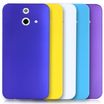 Naujas Aukštos Kokybės Įvairių Spalvų, Prabangių Guma Matinis Hard Case Cover For HTC E8