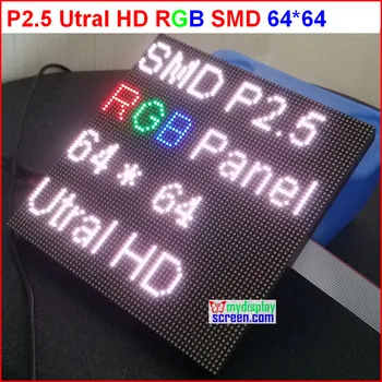 P2.5 led ekranas, modulio, 2,5 mm pikselių patalpų rgb full led ekranas ,1/32 nuskaitymo 160*160mm 65*64 pikselių p2 full modulis