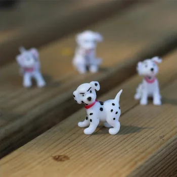 Pastebėjo šuo Statulėlės Miniatiūriniai Apdailos mini pasakų sodo gyvūnų statula dervos amatų Namuose Automobilio Gimtadienio Pyragas Apdaila