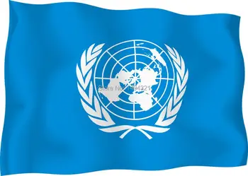 Jungtinių Tautų Vėliava 90*150 CM JT Vėliava, vidaus/Lauko Reklama Vimpelas Naujos Lauko