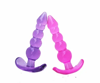 3pcs erotika Butt Plug Analinis granulės kieme žaislai Kulka G Spot Skatinti prostata masažas seksualus Suaugusiųjų sekso Žaislais vyrams daug