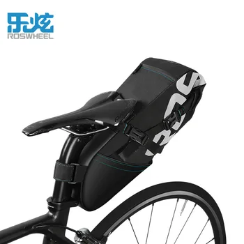 ROSWHEEL 2017 NAUJA didelio pajėgumo 8L 10L MTB dviračio krepšys dviračių dviračio balno uodega galinės sėdynės vandeniui Saugojimo krepšiai priedai